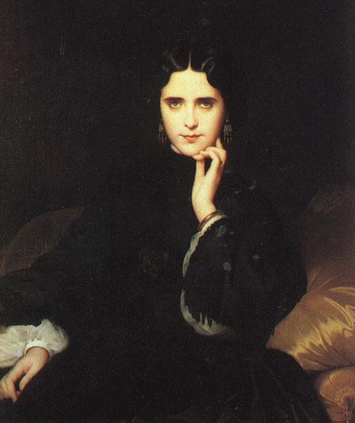 Amaury-Duval, Eugene-Emmanuel Madame de Loynes oil painting picture